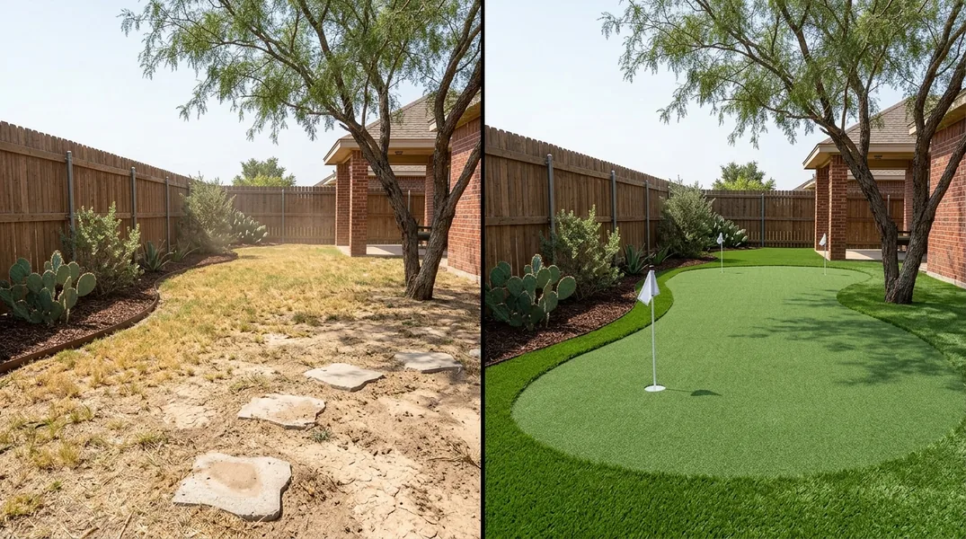 Laredo Artificial Grass Cost Guide 2026: Backyards, Pet Turf and Putting Greens