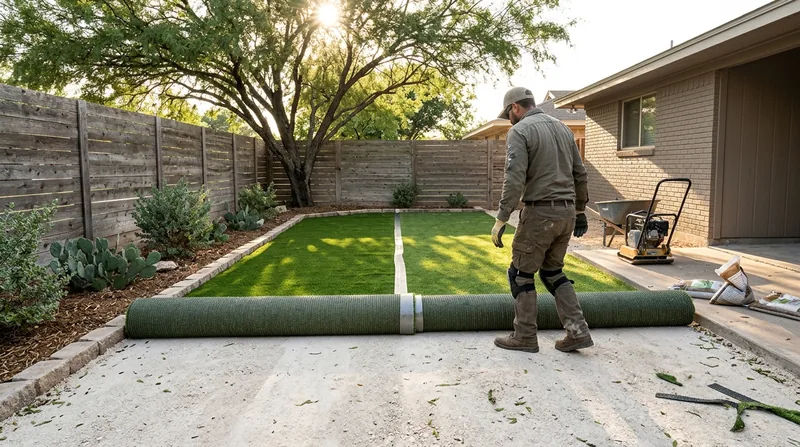 Residential Artificial Grass Installation Laredo