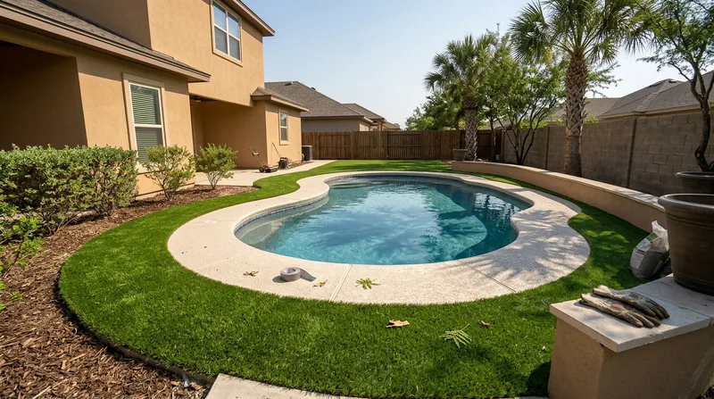 Pool Surround Turf Laredo